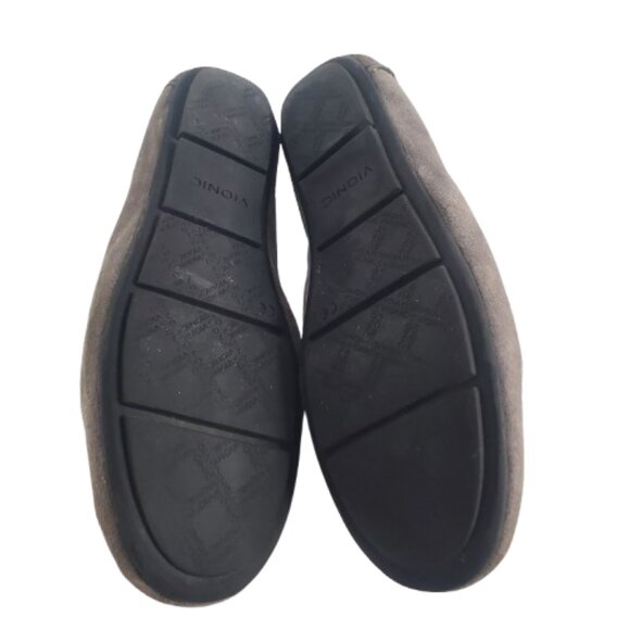 Vionic Womens 356 Mesa Gray Suede Leather Loafer. - Picture 8 of 8